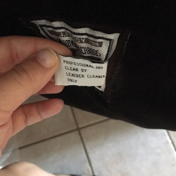 leather winter jacket - Picture 3 of 4